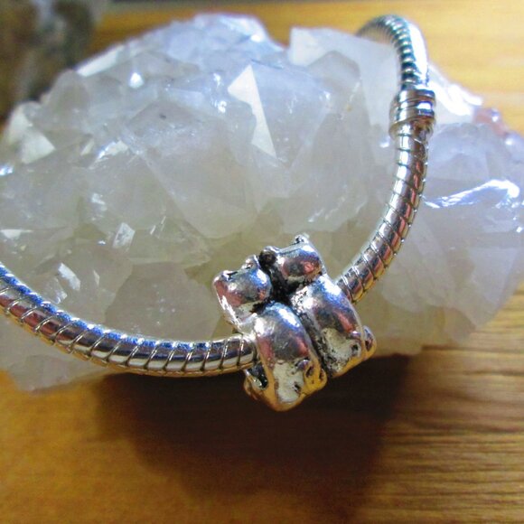 3 Pieces Special: Christmas Tree, Bonded Cats and Spacer Bead European Charms - Picture 7 of 16